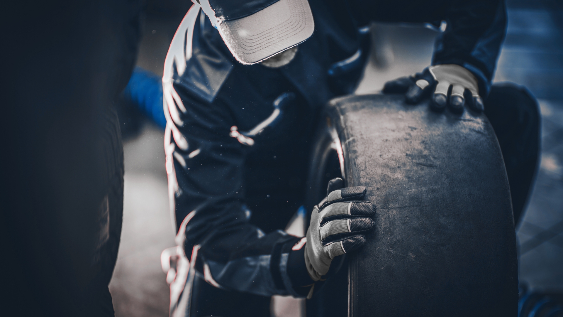 obsługa zawodników na torze wyścigowym winlane